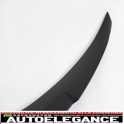 trunk spoiler suitable for bmw 4 series gran coupe f36 (2014-2019) m4 design black