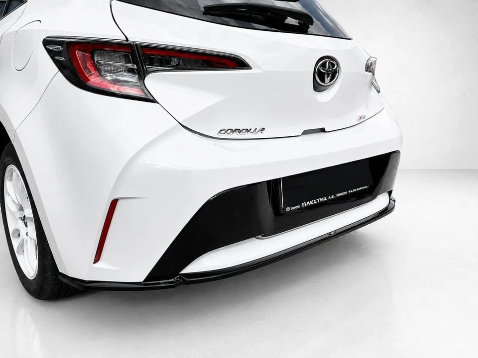 👉Splitter Posteriore Diffusore per Toyota Corolla MK12 Hatchback Nero Lucido👈