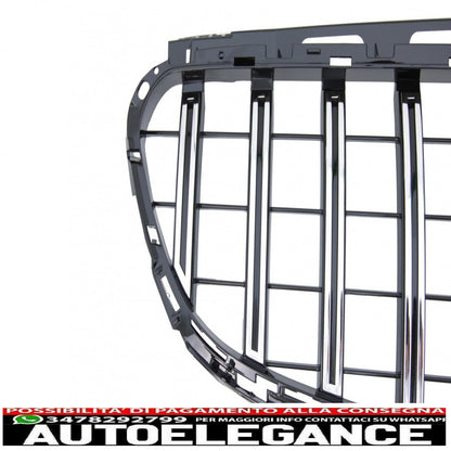center grille suitable for mercedes e class w212 s212 facelift (2013-2016) gt-r design panamericana