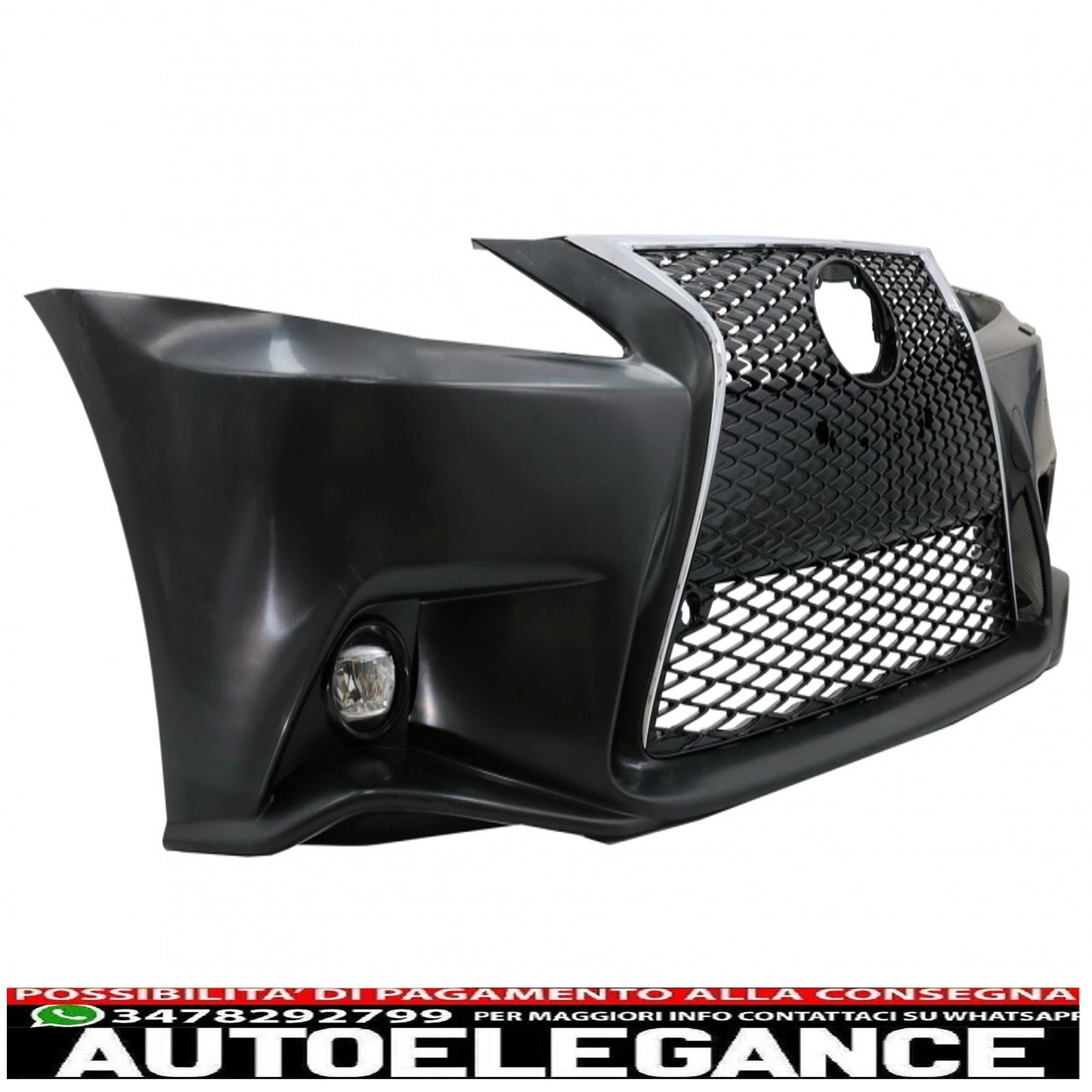 paraurti anteriore con spoiler inferiore adatto per lexus is xe20 (2006-2013) is f sport facelift xe30 dal 2014 in poi design e fari drl a led indicatori di direzione dinamici
