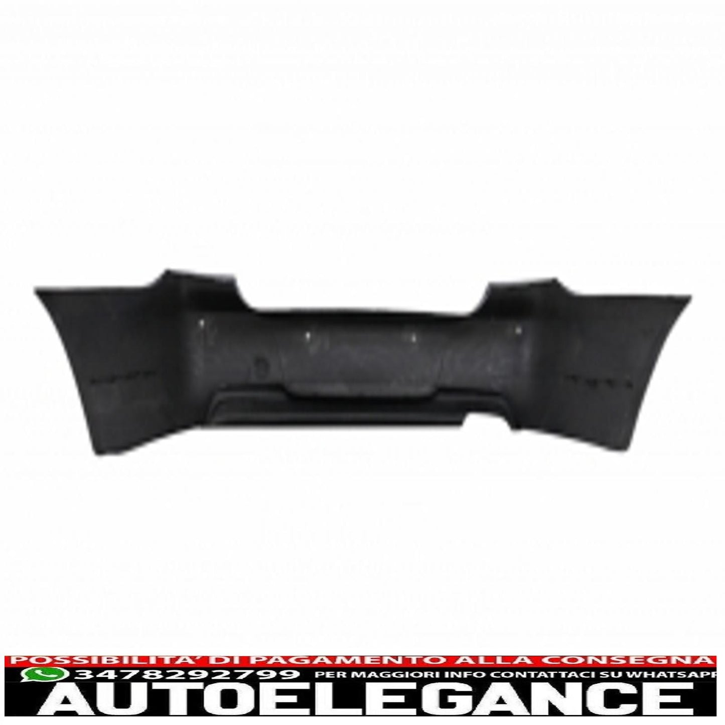 body kit suitable for bmw 3 series e90 (2005-2008) m-technik design with m-power exhaust silencer
