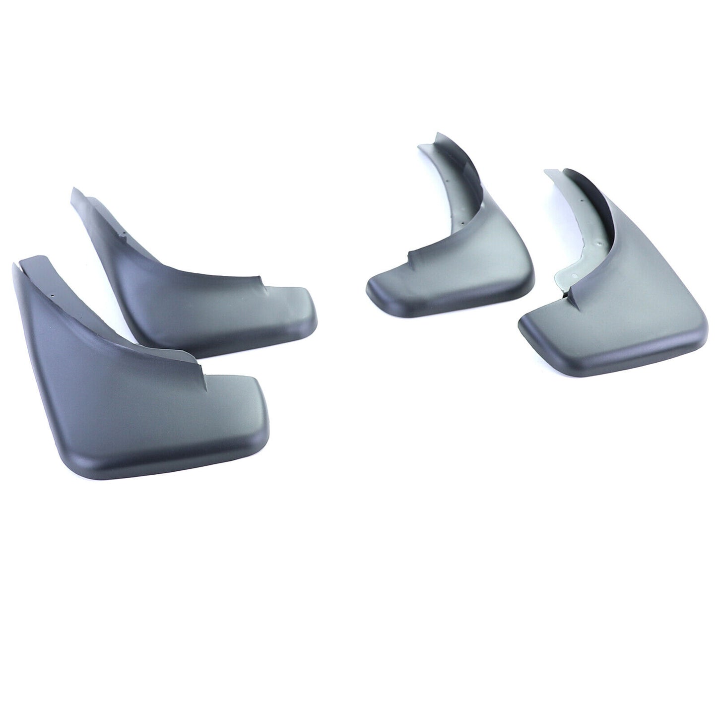 Front and rear mud flaps set black for VW Golf 5 Saloon Variant 03-09