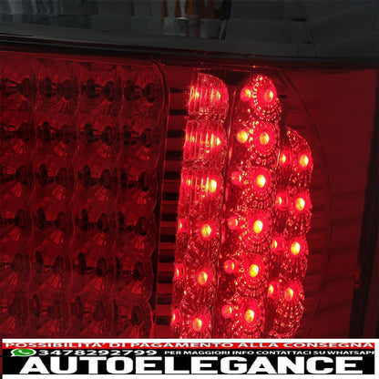led rear lights suitable for audi a4 b6 8e sedan (10.2000-10.2004) smoke red