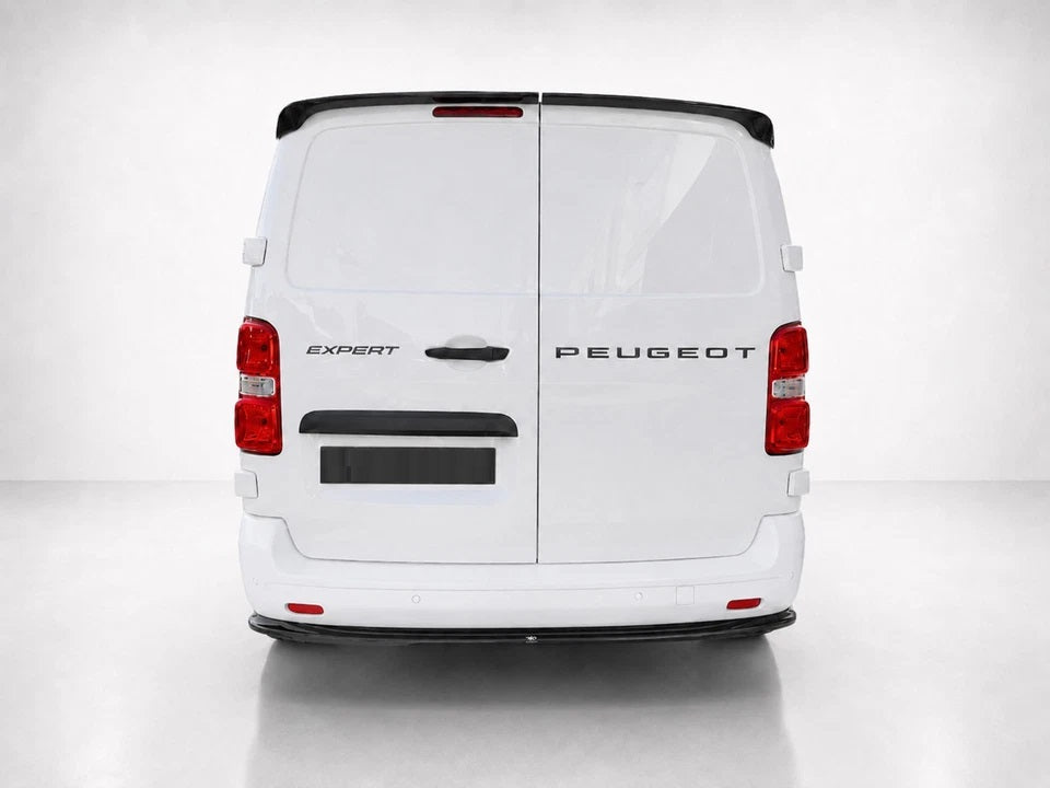 👉Splitter posteriore Opel Vivaro C L2/Peugeot Expert L2 MK3 ABS nero lucido👈