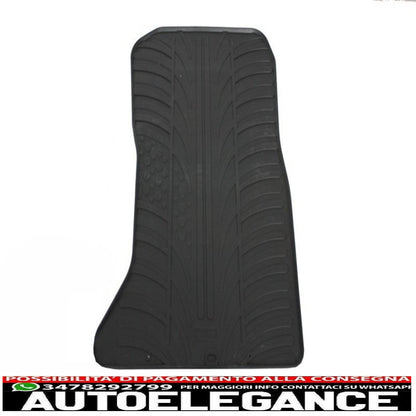 Rubber mats suitable for BMW 5 Series F10 (2010-up) black
