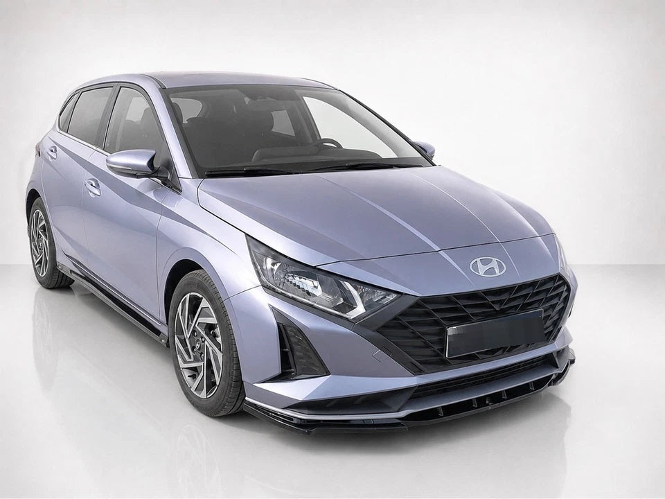 👉Splitter Anteriore per Hyundai i20 MK3 Facelift (2023-) – ABS Nero Lucido👈