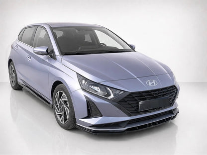👉Splitter Anteriore per Hyundai i20 MK3 Facelift (2023-) – ABS Nero Lucido👈