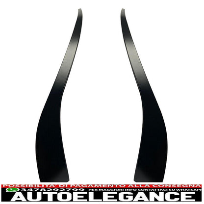 Spoiler front wings spoiler suitable for Mercedes C117 CLA-Class facelift - show original title original text spoiler front wings spoiler suitable for Mercedes C117 CLA-Class pre-facelift