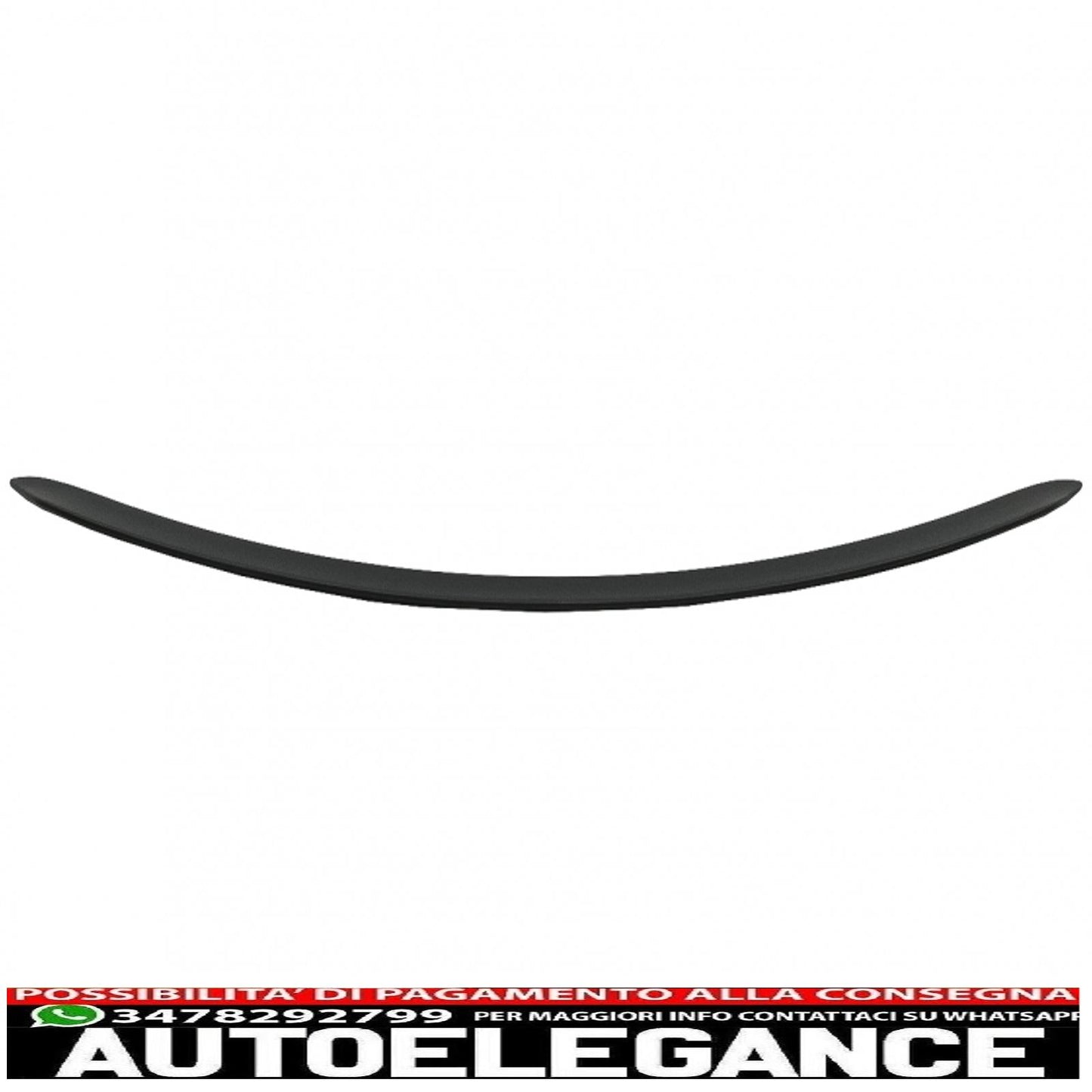 trunk spoiler suitable for mercedes e-class w213 (2016-up) matt black 