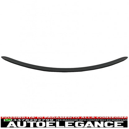 trunk spoiler suitable for mercedes e-class w213 (2016-up) matt black 