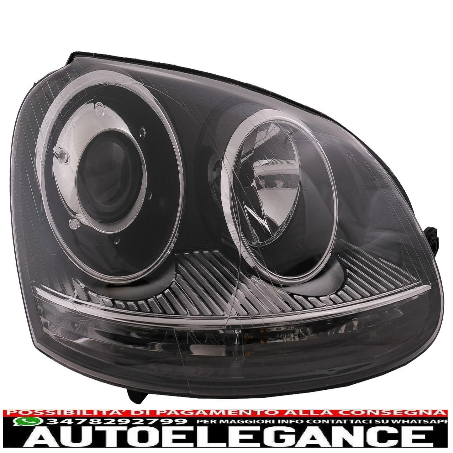 Xenon Look Headlights RHD for VW Golf 5 V Mk5 03-07 Jetta 05-10 GTI R32 Chrome -show original titleOriginal textXenon Look Headlights RHD for VW Golf 5 V Mk5 03-07 Jetta 05-10 GTI R32 Chrome 