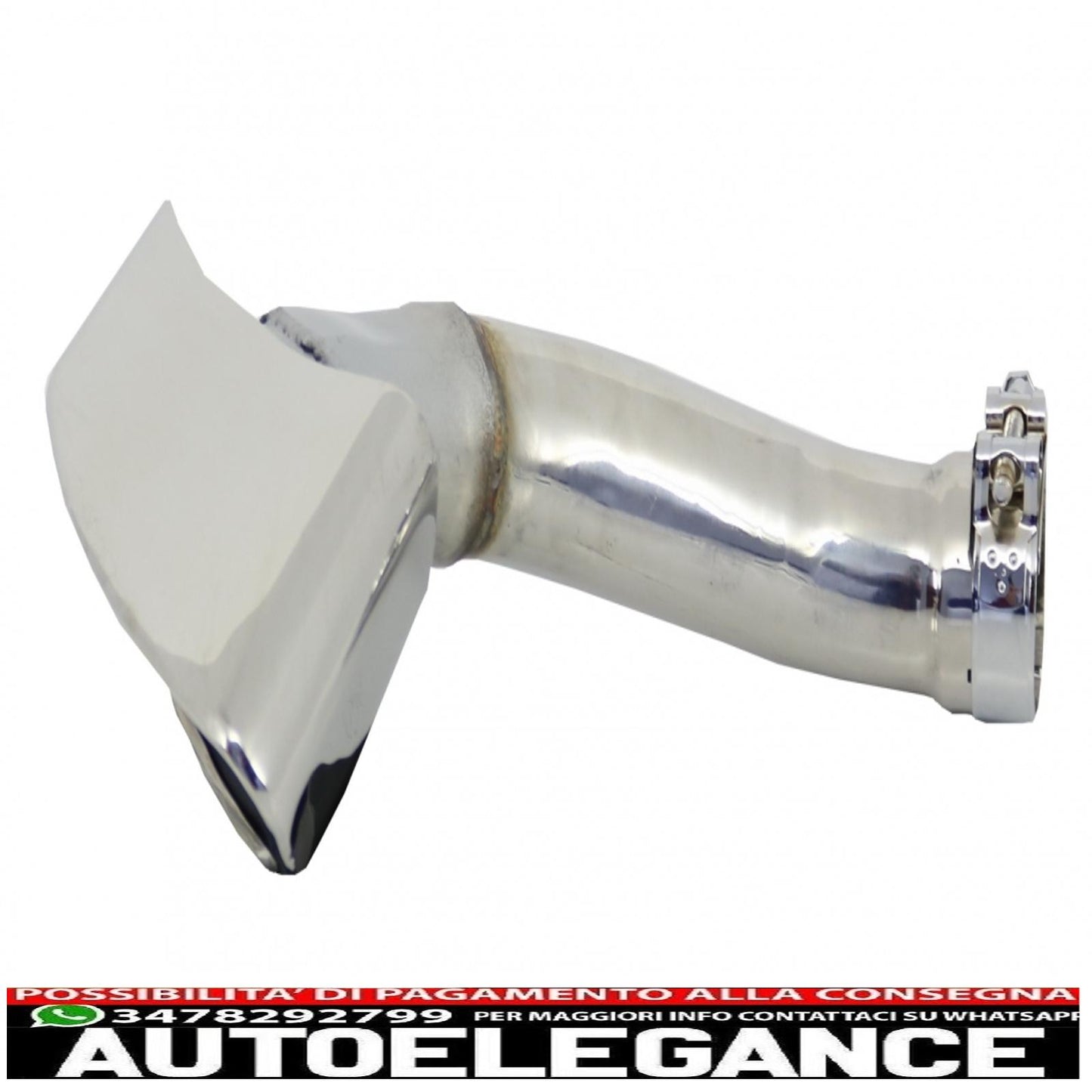 Exhaust muffler tips suitable for bmw x6 e71 (2008-2014) v8 design