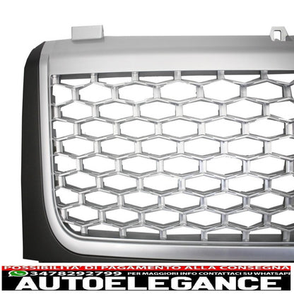Central grille and side vents suitable for Land Rover Vogue III L322 (2002-2005) Silver Autobiography Supercharged Edition