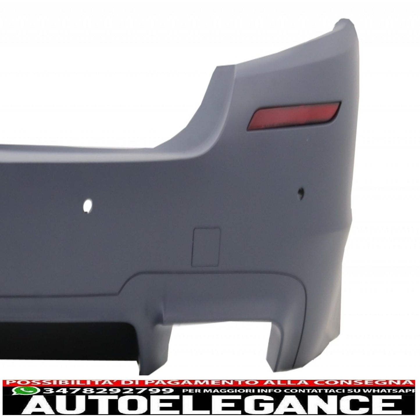 Rear bumper suitable for bmw 5 series f10 (2011-2017) with m5 design side skirts