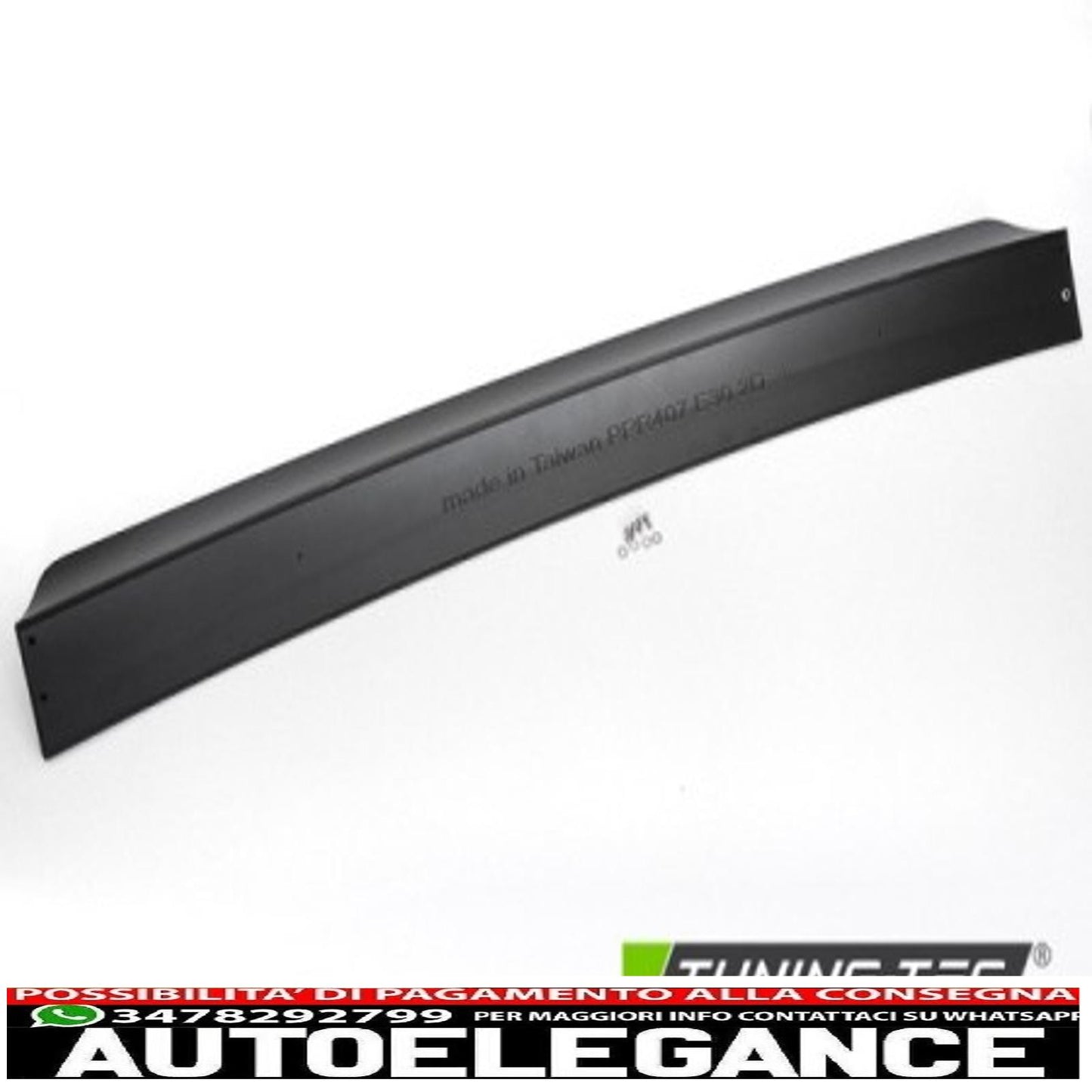 Spoiler per bagagliaio stile coniglietto a razzo adatto per BMW E30 82-90
