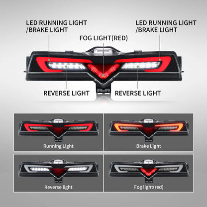 Full LED Luce paraurti posteriore per Toyota 86 GT86 2012-2020 Subaru BRZ 2013-2020 Scion FR-S 2013-2020