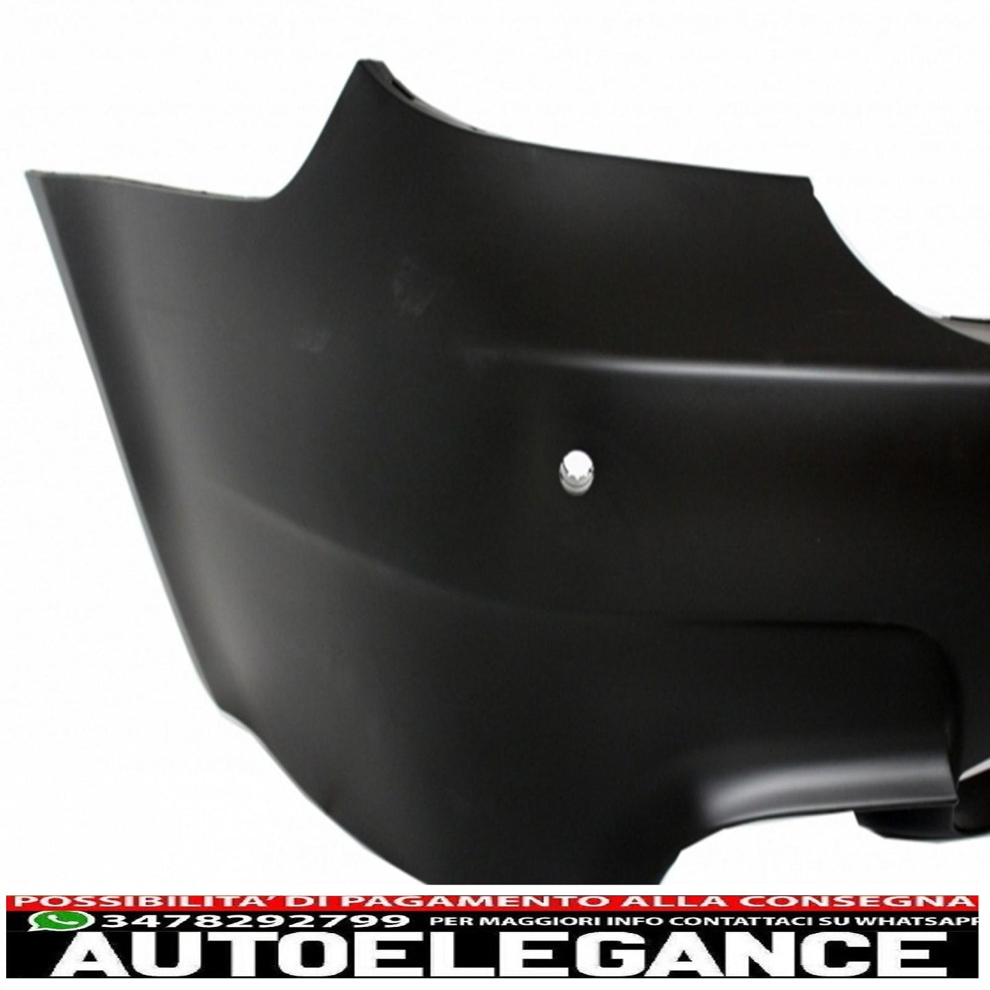 Rear bumper suitable for bmw 5 series e60 (2003-2007) m5 design pdc with exhaust tips 
