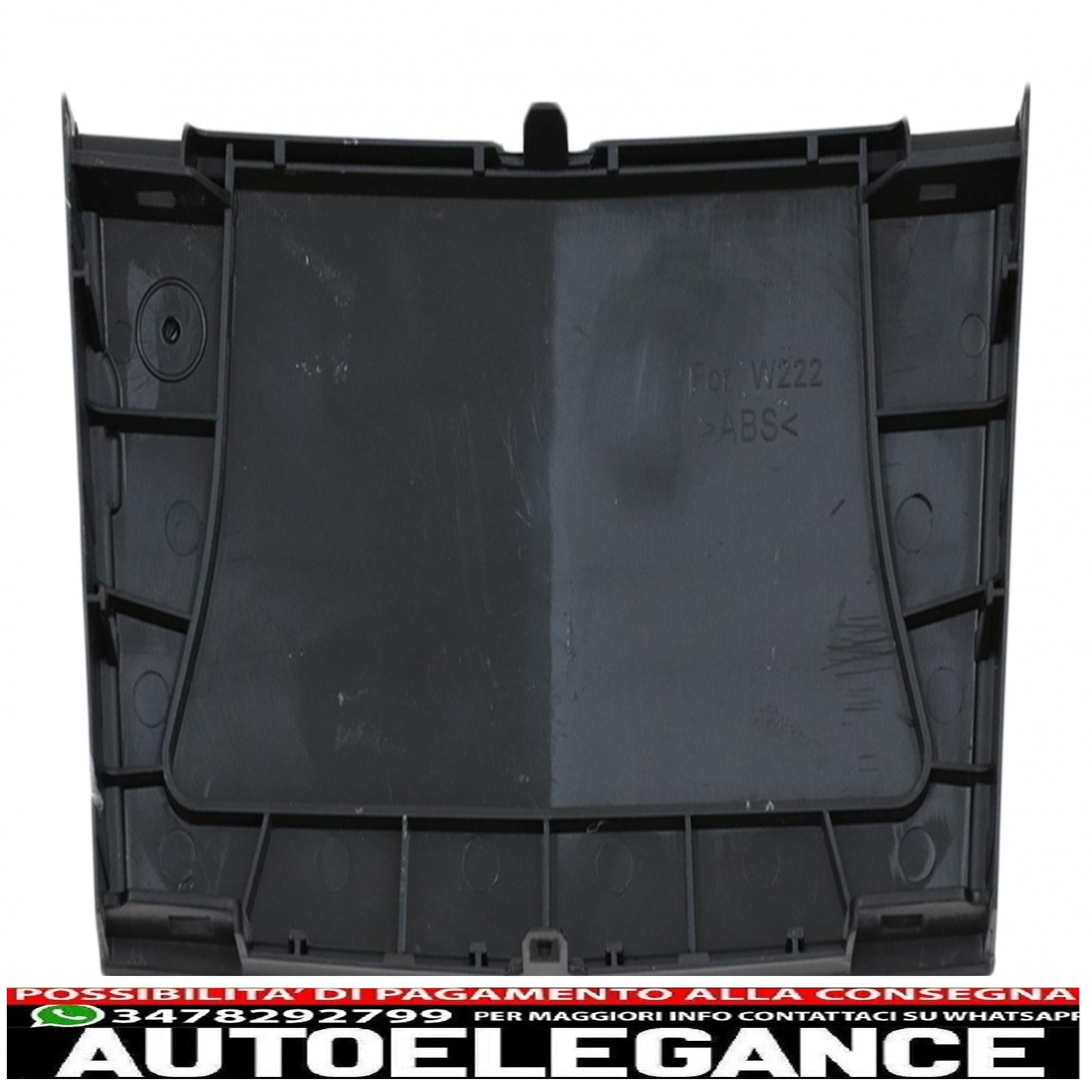 copertura distronic griglia anteriore adatta per mercedes classe s w222 x222 (2013-2020) design cromato AUTOELEGANCERICAMBI
