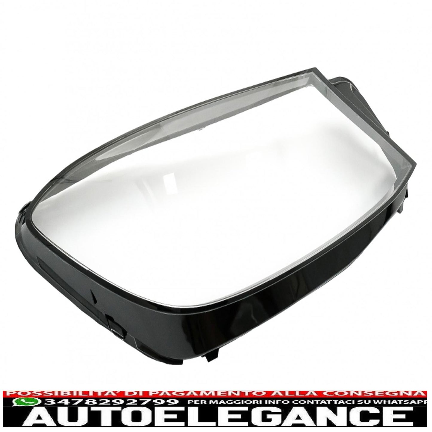 headlight lenses suitable for mercedes s class w222 restyling (2017-2020) clear 