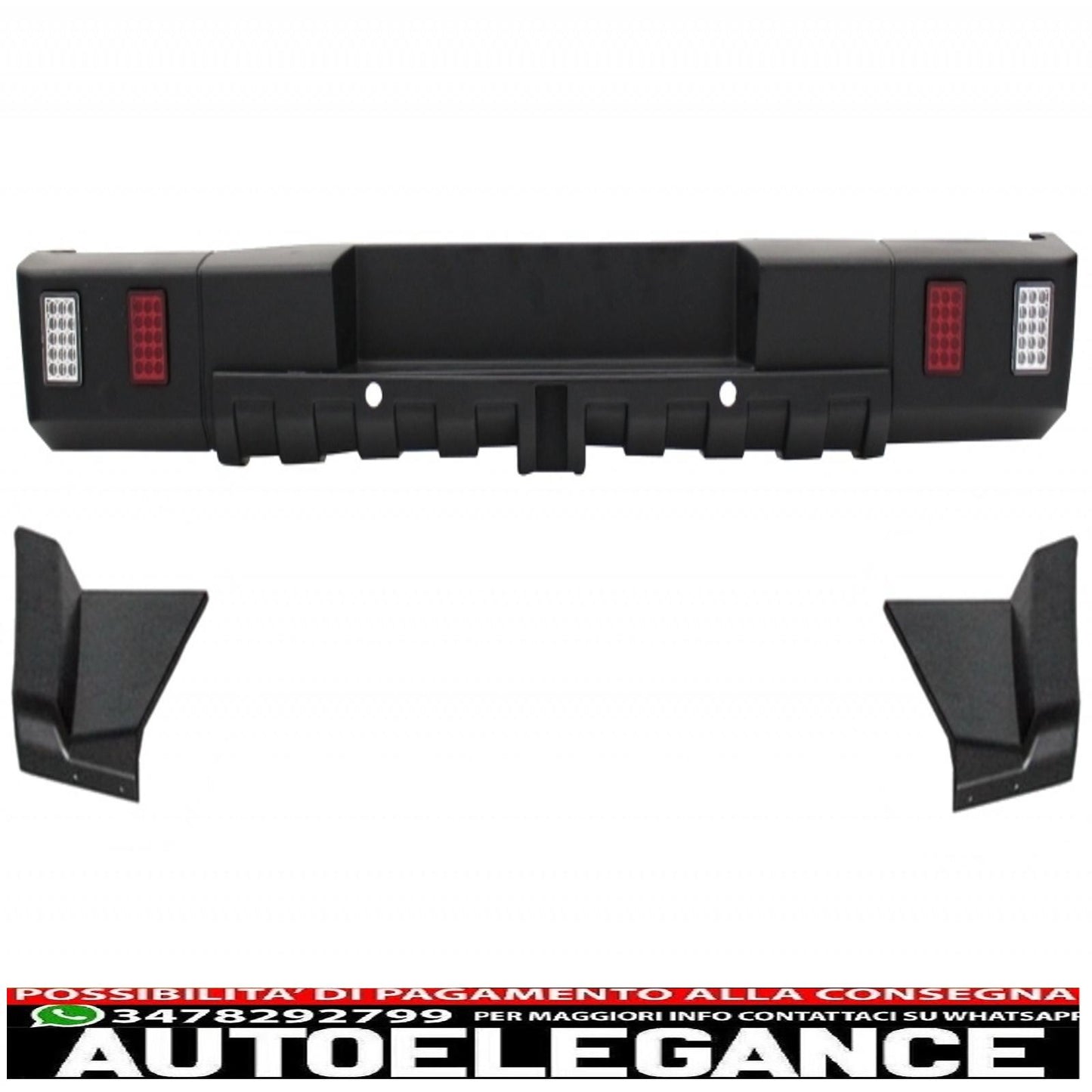 Fiberglass conversion body kit suitable for mercedes g-class w463 (1989-2017) g65 w-star design
