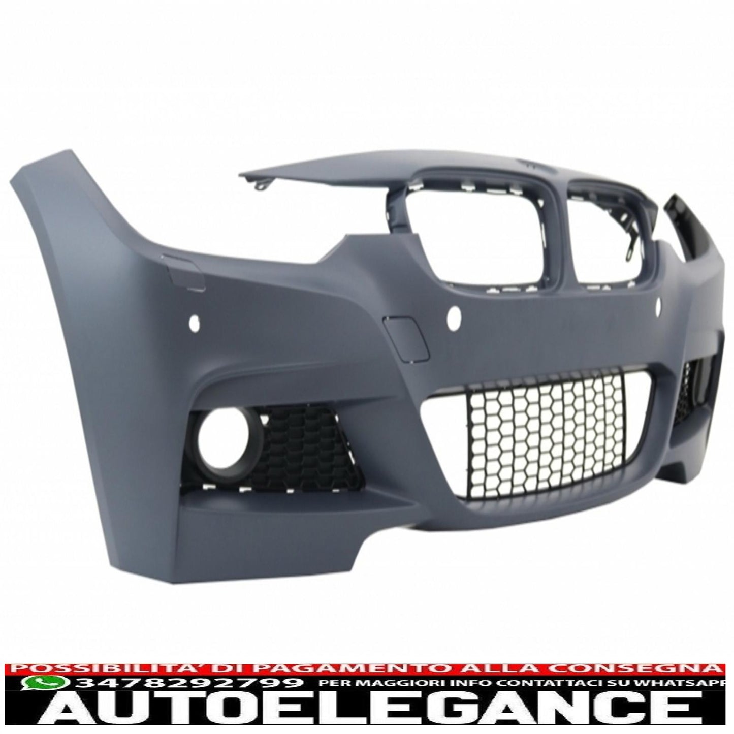 complete body kit suitable for bmw 3 series touring f31 (2011-02.2017) m-technik design with front fenders and bonnet