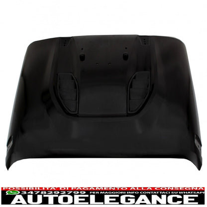 cofano adatto per Jeep Wrangler 2d e 4d (2007-2017) 10° anniversario design hard rock AUTOELEGANCERICAMBI