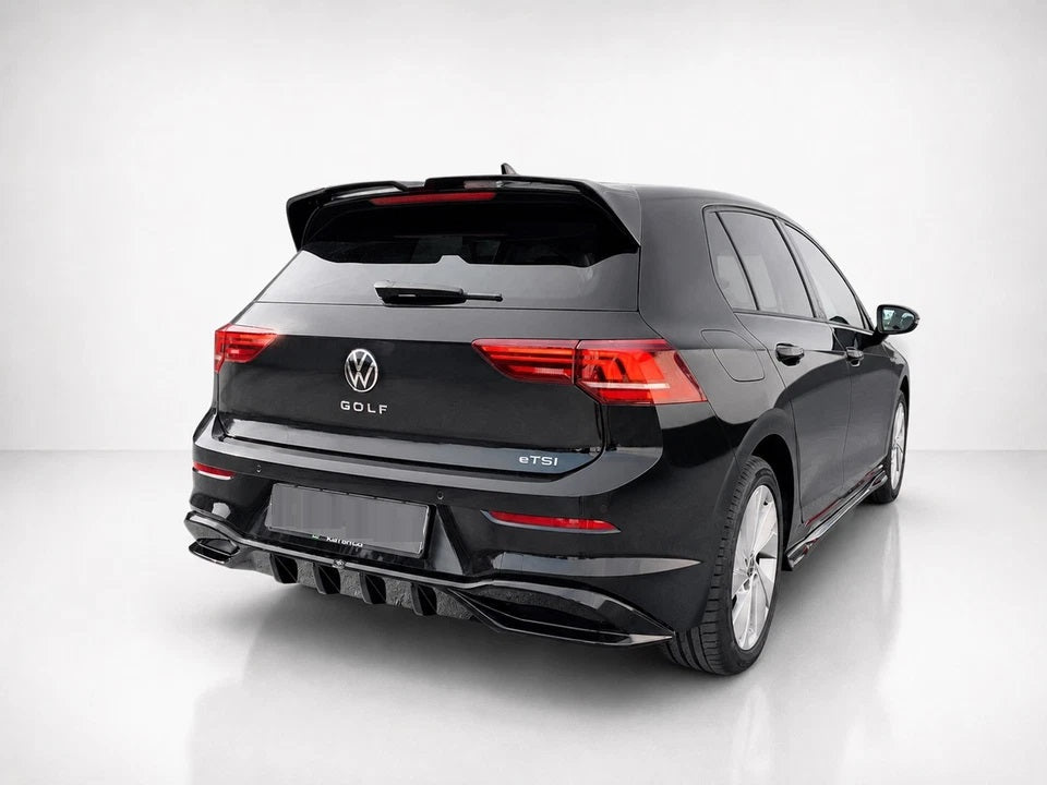 👉Diffusore posteriore per Volkswagen Golf MK8/MK8 Facelift in ABS nero lucido👈