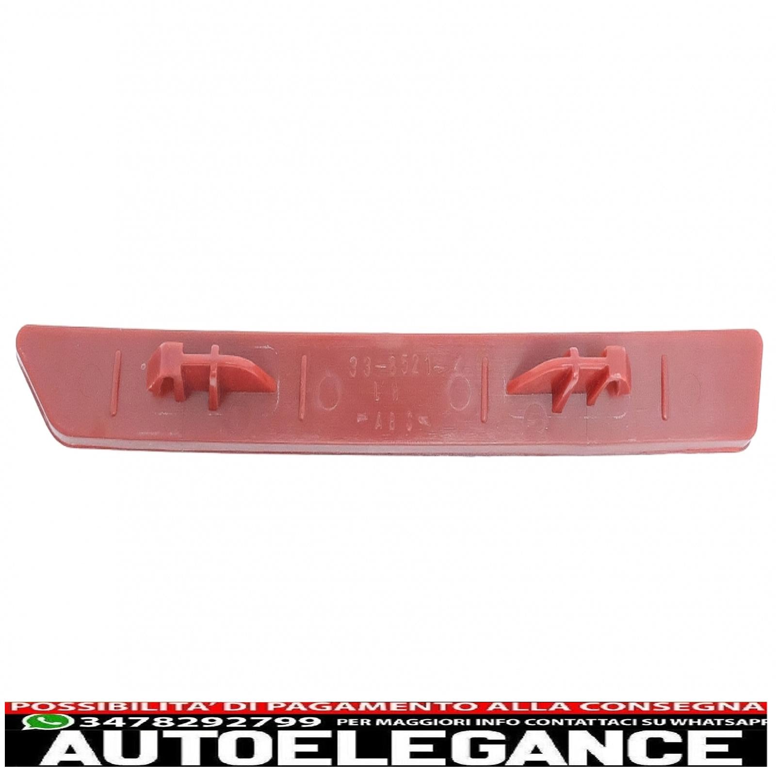 catadiottro rosso adatto a bmw serie 3 f30 (2011-2019) solo evo design paraurti posteriore lato sinistro AUTOELEGANCERICAMBI