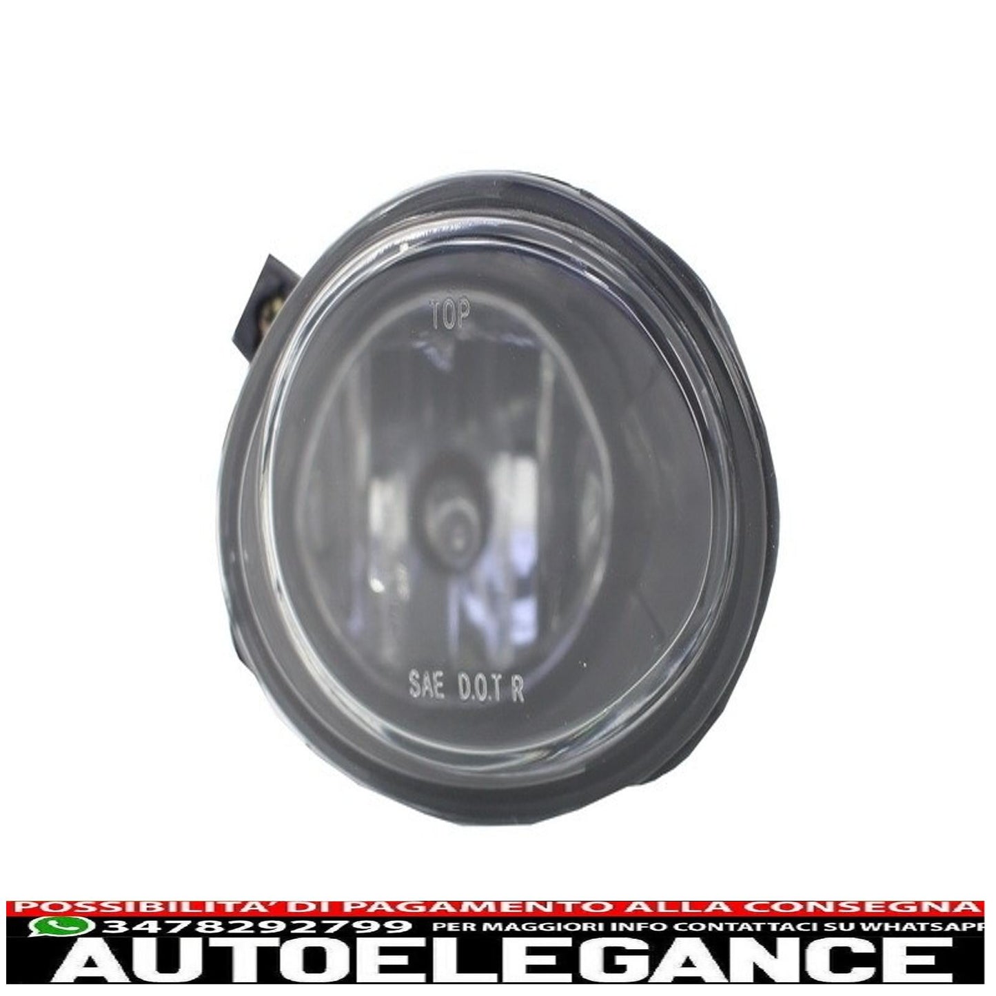 paraurti anteriore con fendinebbia cromato trasparente adatto per bmw serie 5 e39 (1995-2003) m5 look