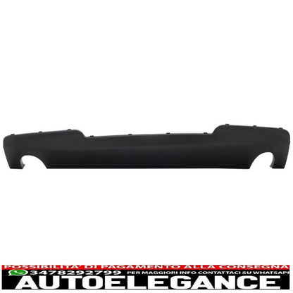 diffusore di scarico singolo a doppia uscita adatto per bmw serie 5 f10 f11 (2011-2017) design m-technik