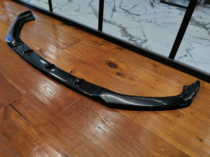SPLITTER ADATTO PER BMW SERIE 1 F20 2015-2019 STANDARD NERO LUCIDO
