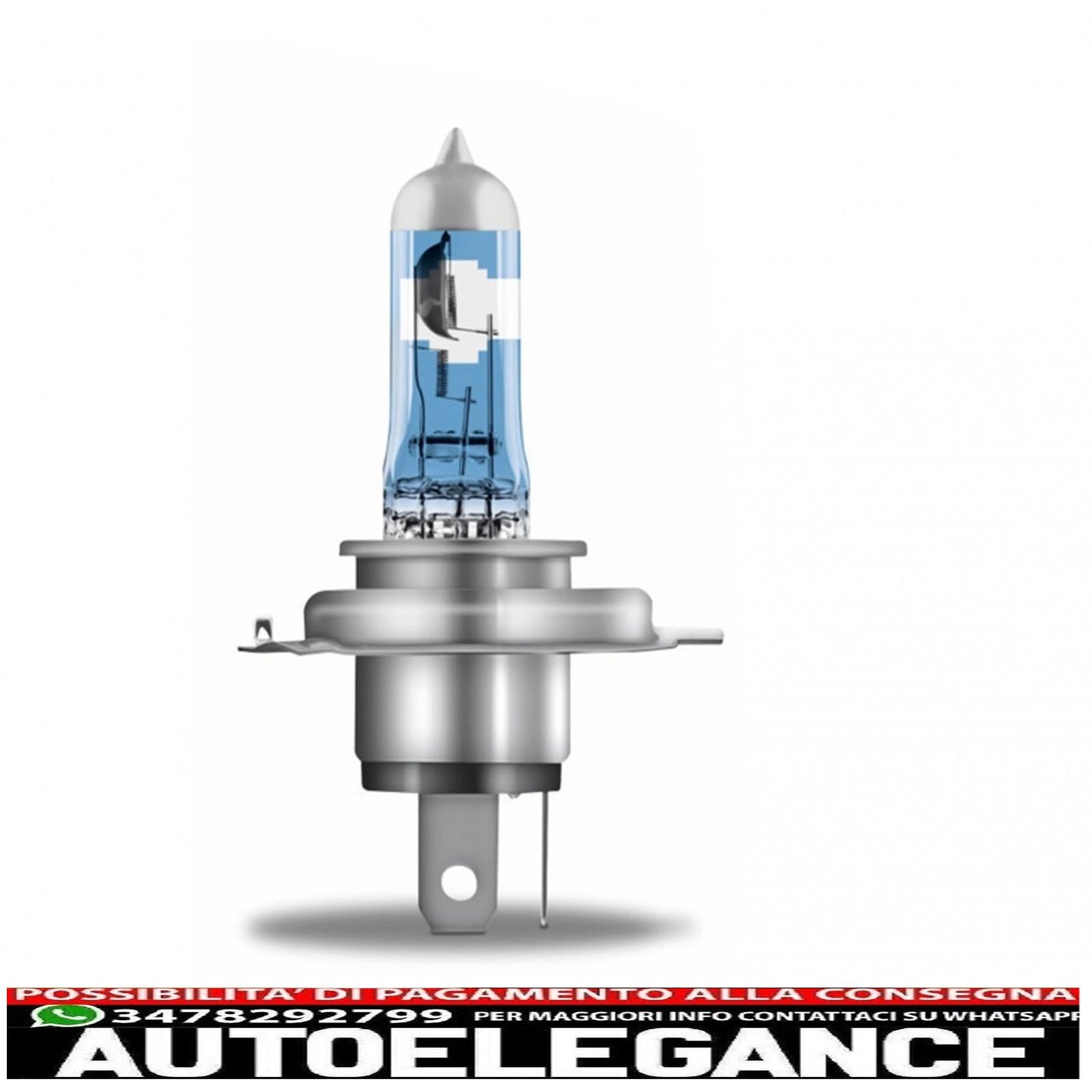 osram lampada frontale alogena night breaker laser h4 64193nl-01bf 12v 60/55w (1 pezzo - blister)