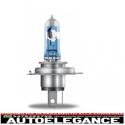 osram lampada frontale alogena night breaker laser h4 64193nl-01bf 12v 60/55w (1 pezzo - blister)