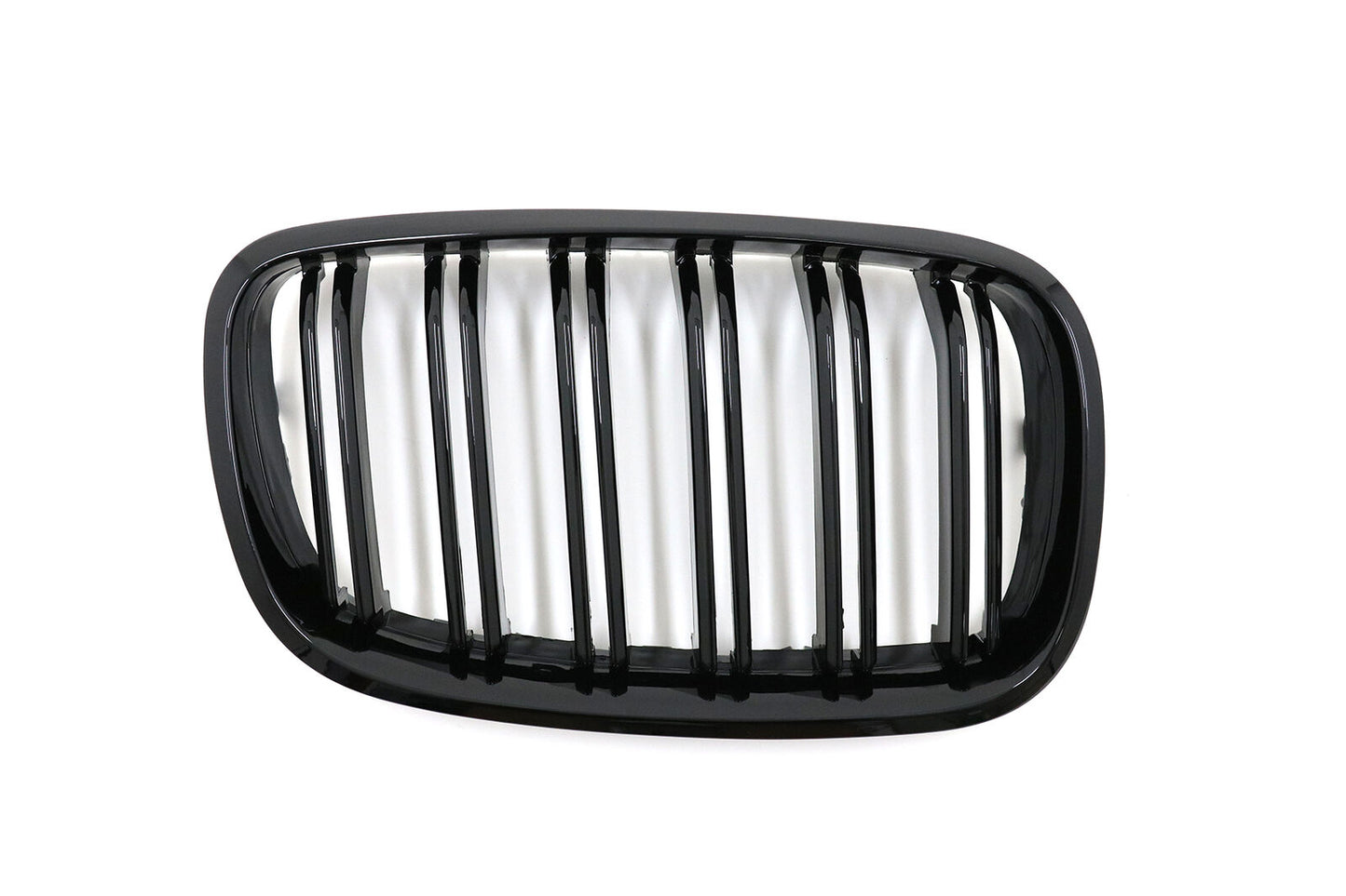 Front Grilles for BMW X5 X6 E70 E71 07-14 Double Stripe M Look Gloss Black