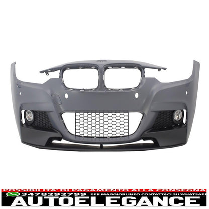 complete body kit suitable for bmw 3 series f30 (2011-2014) and f30 lci facelift (2015 onwards) single exhaust outlet with m-performance design 
