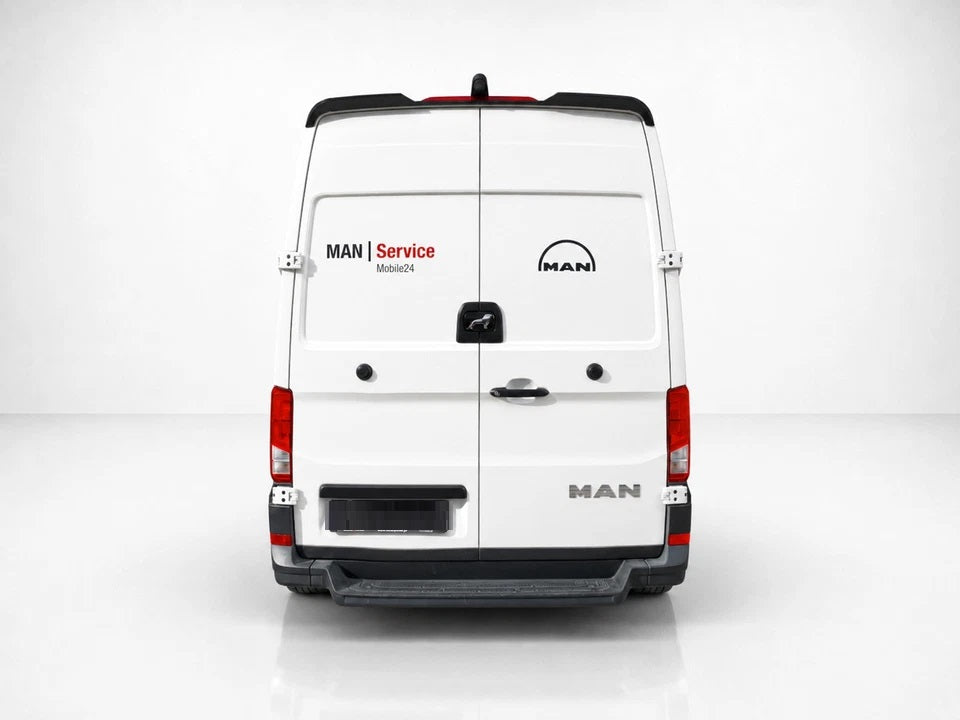 👉Spoiler Tetto Posteriore V.1 per VW Crafter MK2 H2 / MAN TGE H2 Portelloni👈