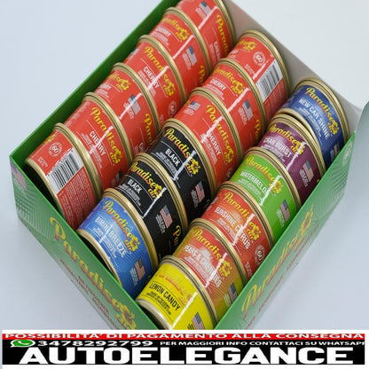 Paradise Air Fresh deodorante biologico per ambienti, 18 lattine assortite