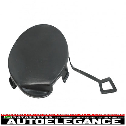 copertura gancio traino adatta solo per bmw serie 3 f30 (2011-2019) paraurti posteriore evo design AUTOELEGANCERICAMBI