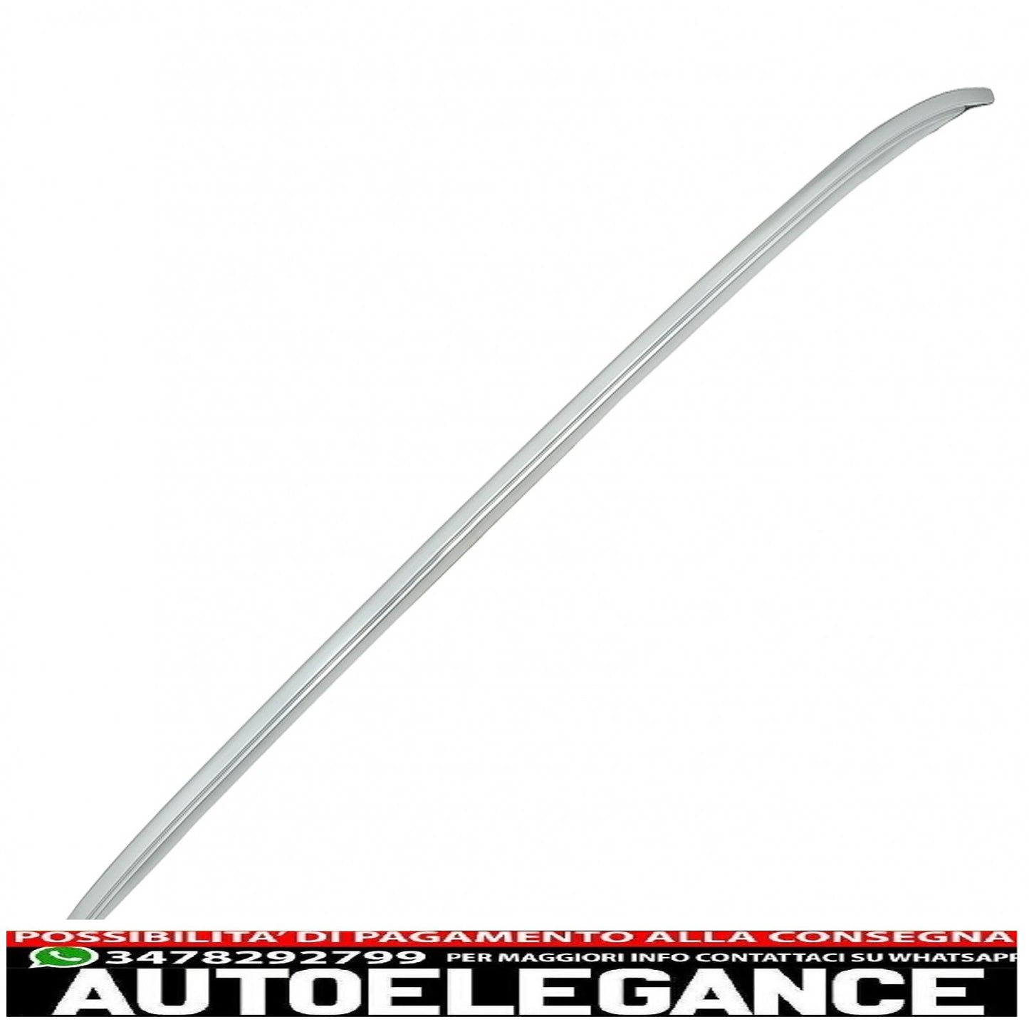 Decorative roof rails suitable for BMW X5 F15 (08.2013-2018) in aluminum