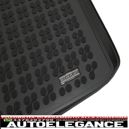 Black Rubber Boot Mat Suitable for Ford Puma (2019-up)