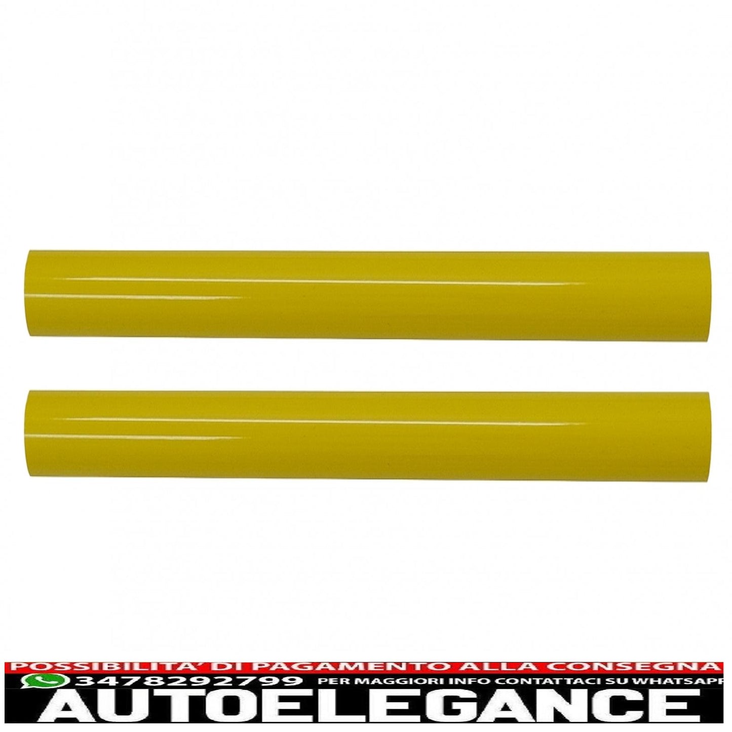 set ornaments v-brace grille strips inserts trim suitable for bmw series 1 2 3 4 5 6 7 yellow