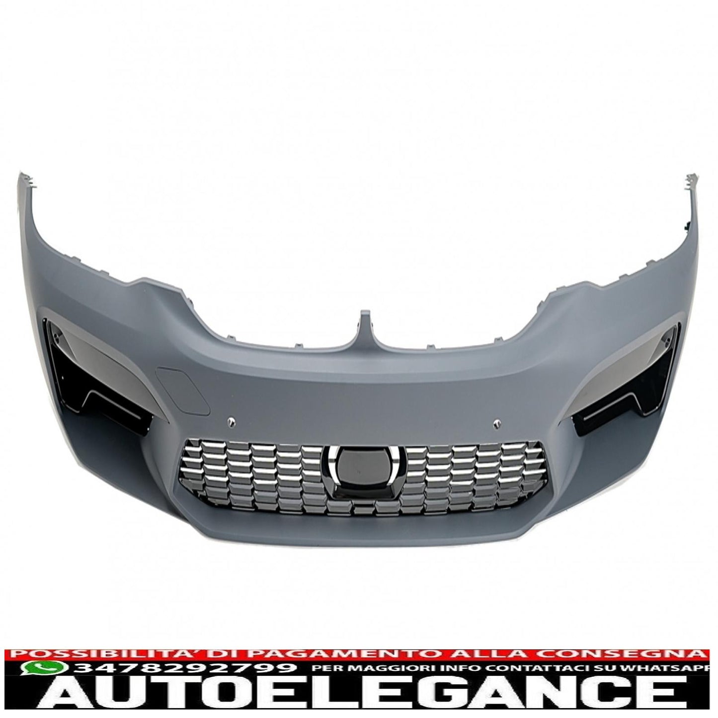 front bumper suitable for bmw 5 series g30 g31 limousine touring (2017-2019) m5 sport restyling design 