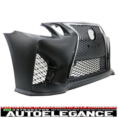 paraurti anteriore adatto per lexus gs s190 (2005-2010) conversione in lexus gs 300 look f-sport