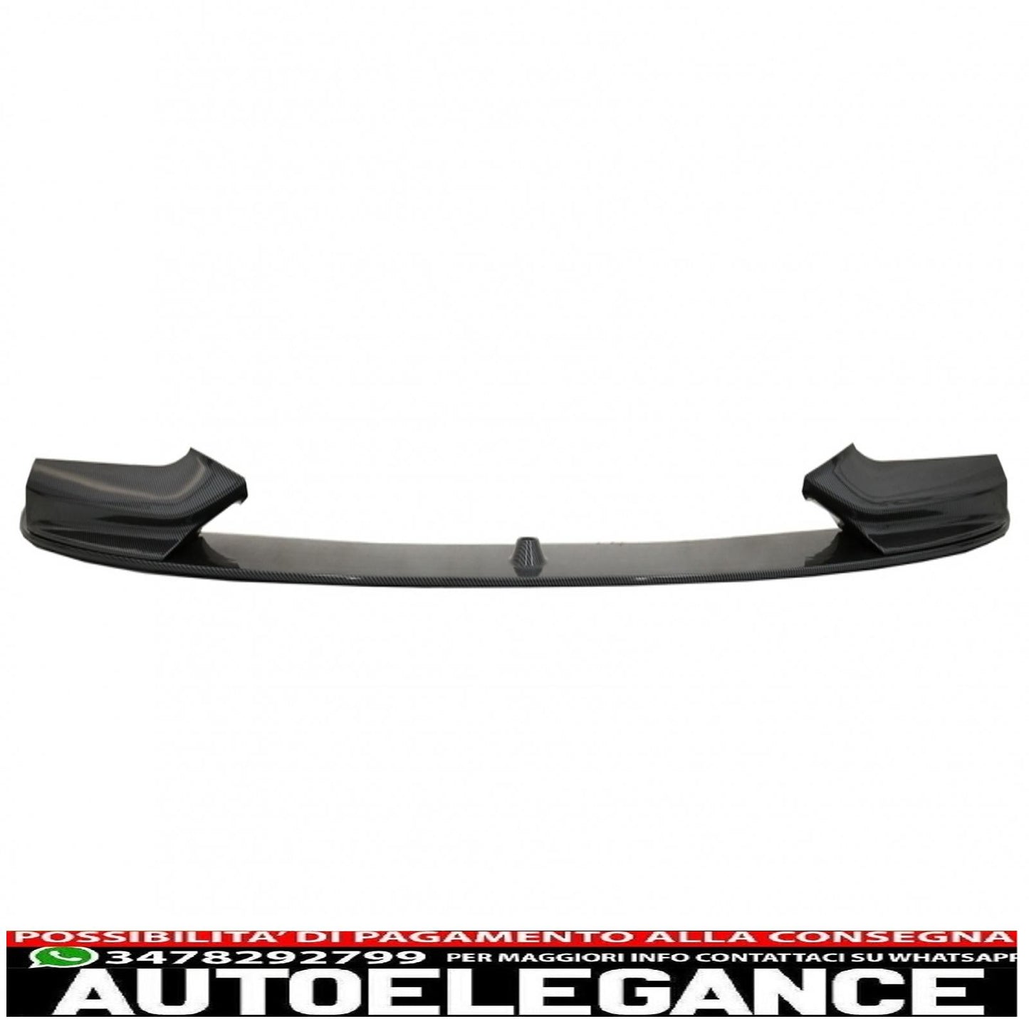 Rivestimento in carbonio per spoiler paraurti anteriore, adatto per BMW serie 5 F10 F11 (2011-2017) berlina Touring M-Performance Design