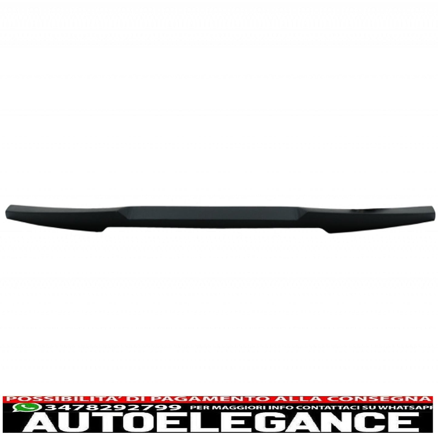 pacchetto di conversione al diffusore d'aria dal design M Performance con spoiler per il bagagliaio e coperture degli specchietti adatto per BMW Serie 4 Coupé F32 (2013-up) nero opaco