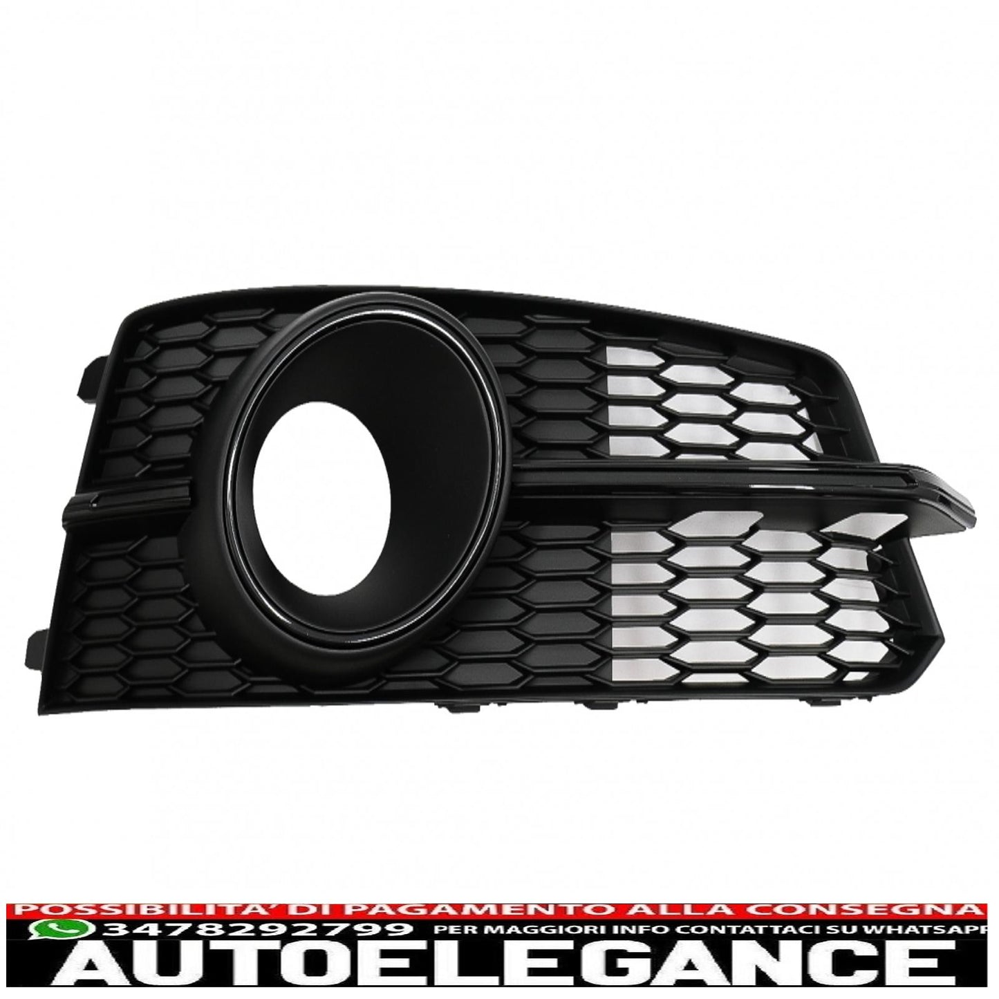 lower grill bumper covers ACC side grills suitable for audi a6 c7 4g s line facelift (2015-2018) black edition