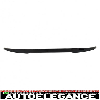 Trunk Spoiler Suitable for BMW 5 Series F10 (2010-2017) M Design Piano Black
