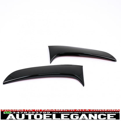 Rear Window Wing Spoiler Fit For BMW 1 Series F20 F21 (2011-2019) Piano Black 
