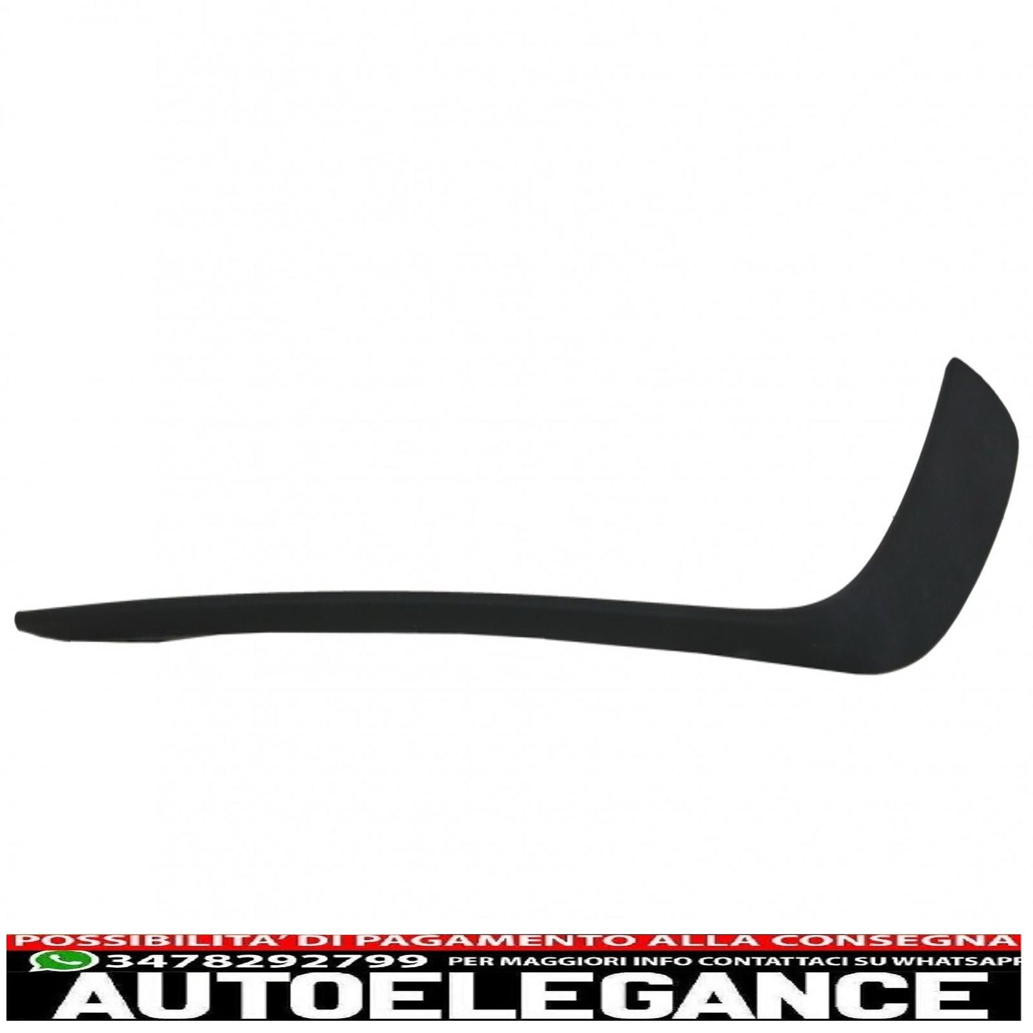 Bumper Splitter Fins Aero Suitable For Mercedes A-Class W176 A45 (2012-2018) Aero Edition Look