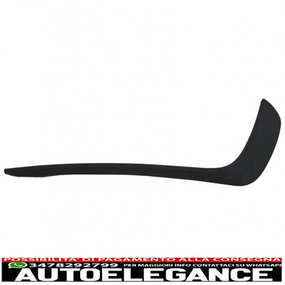 Bumper Splitter Fins Aero Suitable For Mercedes A-Class W176 A45 (2012-2018) Aero Edition Look
